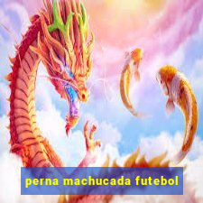 perna machucada futebol